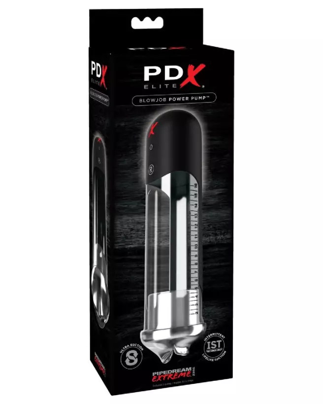Image du PEE Blowjob Power Pump de PDX Elite, masturbateur avec effet de succion-1