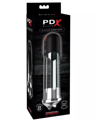 Image du PEE Blowjob Power Pump de PDX Elite, masturbateur avec effet de succion-1
