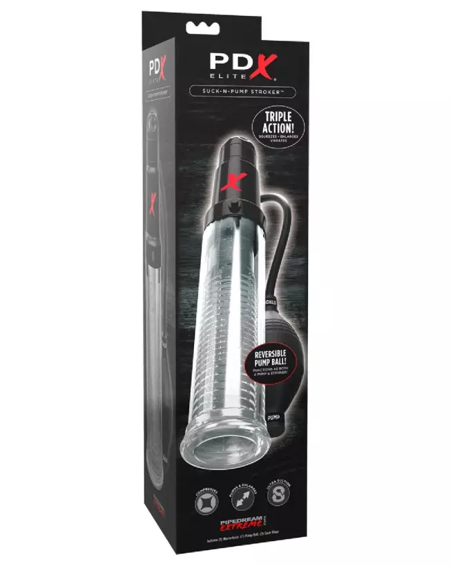 Image du PDX ELITE Suck-N-Pump Stroker, masturbateur innovant pour homme-1