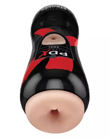 PDX Elite Vibrating Anal Stroker pour stimulation intense-1