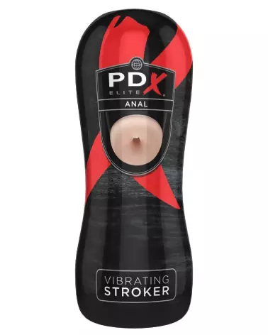 PDX Elite Vibrating Anal Stroker pour stimulation intense-2