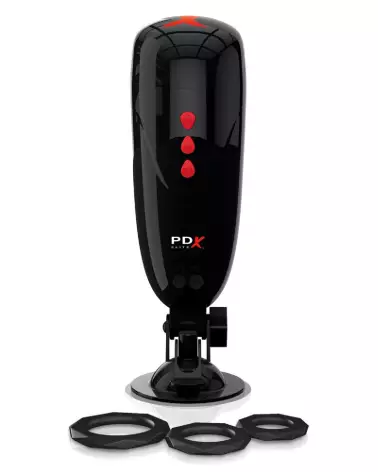 Image du masturbateur PDX Elite Dirty Talk Starter Stroker, sextoy interactif pour homme-3