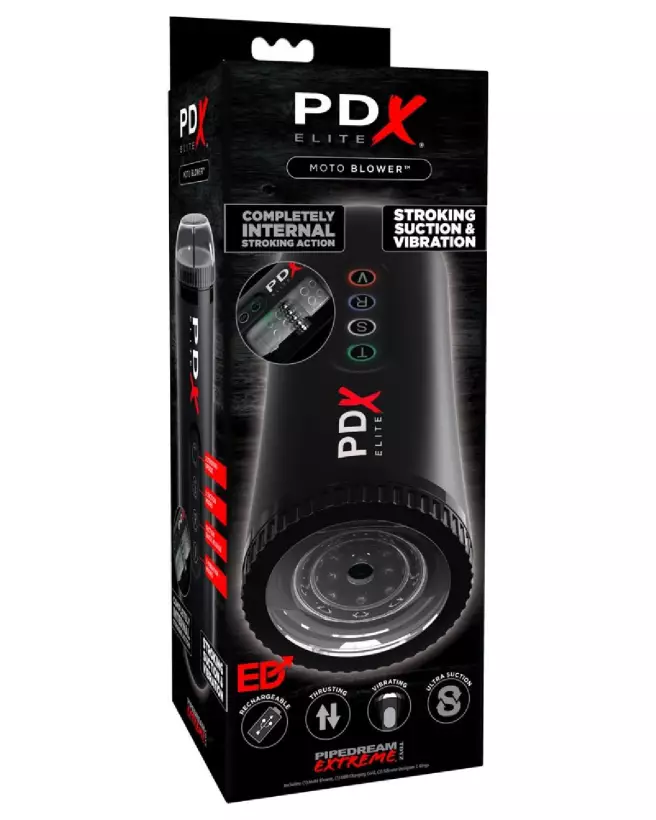 Image du PDX Elite Moto Blower, masturbateur automatique pour homme-1