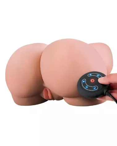 Image du masturbateur PDX Elite Milk Me Silly Light en action, sensation réaliste et intense-2