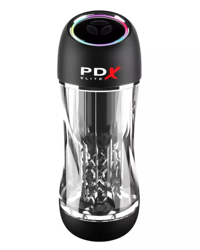 Image du PDX Elite Viewtube Pro, masturbateur transparent haut de gamme-2