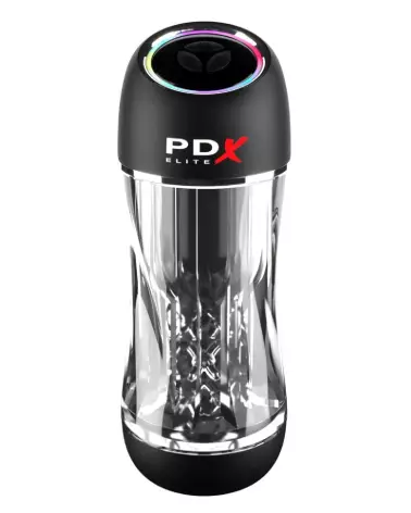 Image du PDX Elite Viewtube Pro, masturbateur transparent haut de gamme-2