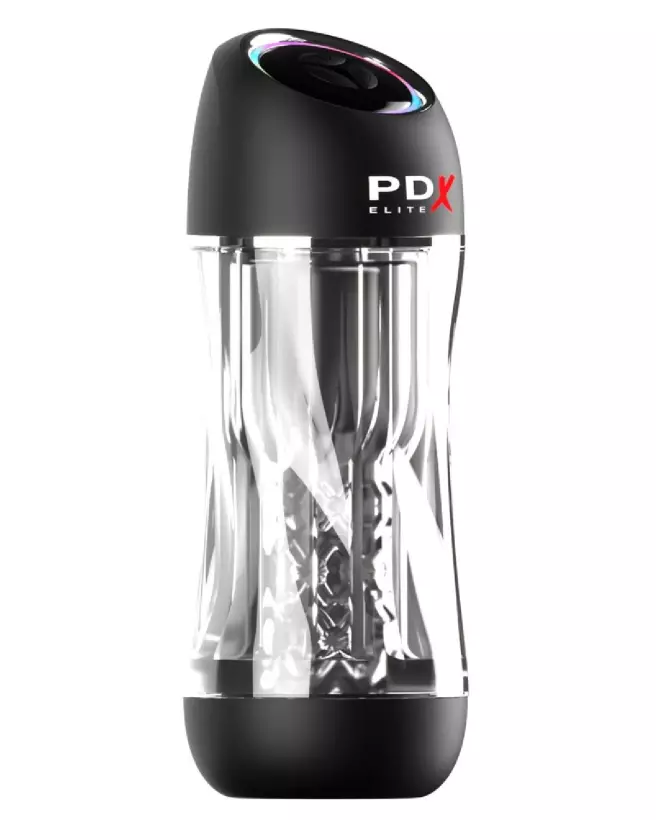 Image du PDX Elite Viewtube Pro, masturbateur transparent haut de gamme-3