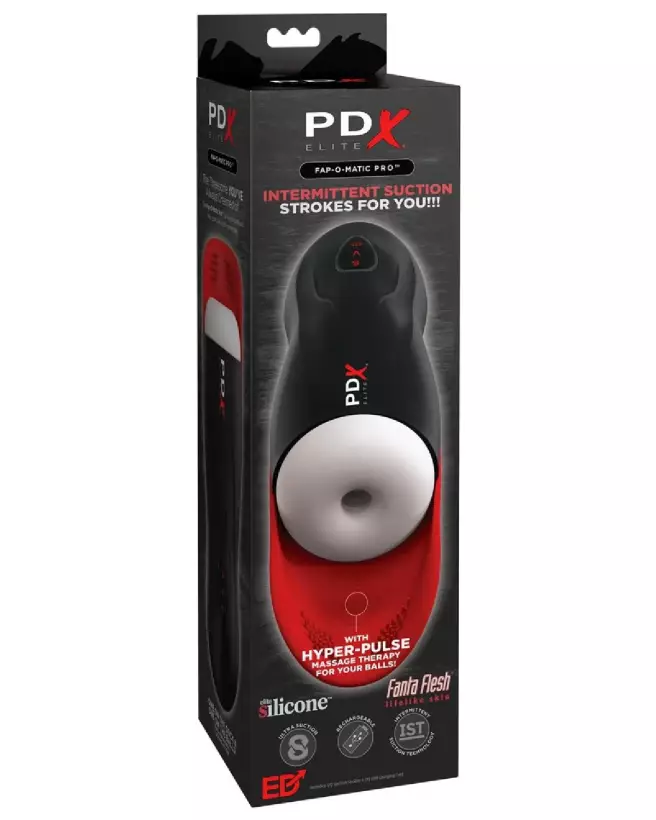 Image du masturbateur PDX Elite Fap-O-Matic Pro, haute technologie et design discret pour plaisir solo intensifié.-1