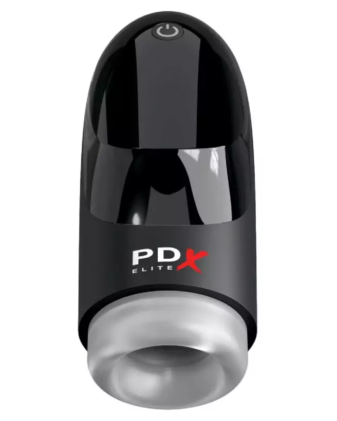 Image du masturbateur PDX Elite Hydrogasm FrostedBla, ergonomique et haut de gamme-2