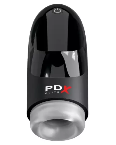 Image du masturbateur PDX Elite Hydrogasm FrostedBla, ergonomique et haut de gamme-2