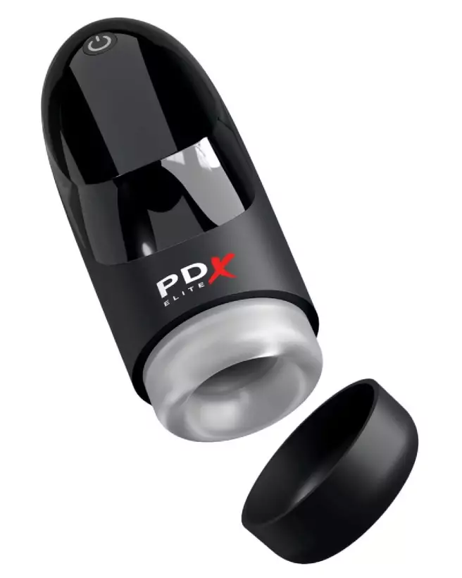 Image du masturbateur PDX Elite Hydrogasm FrostedBla, ergonomique et haut de gamme-3