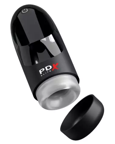 Image du masturbateur PDX Elite Hydrogasm FrostedBla, ergonomique et haut de gamme-3