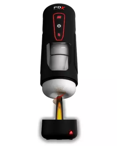 Image du PDX Elite Milk Me Hoter Black, masturbateur de haute qualité et performance-2
