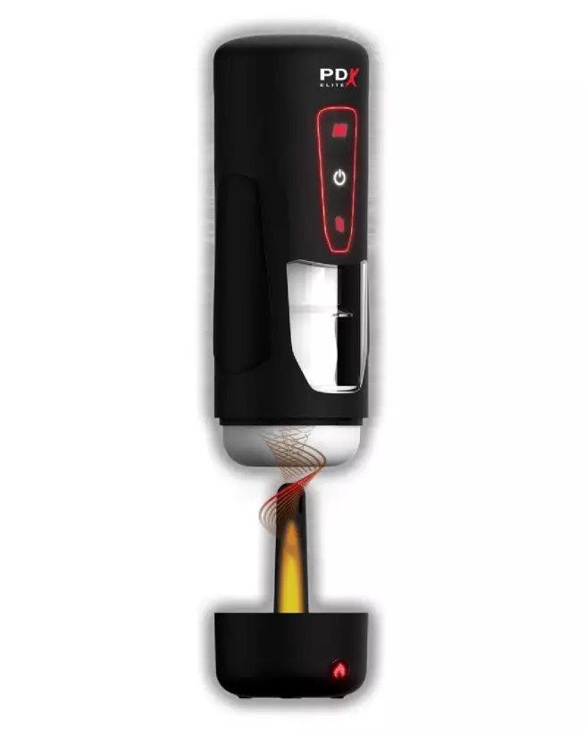 Image du PDX Elite Milk Me Hoter Black, masturbateur de haute qualité et performance-3