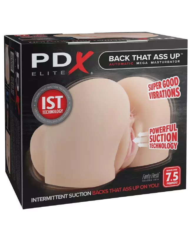 Masturbateur PDX Elite Back That Ass Light pour sensations réalistes et plaisir intense-1