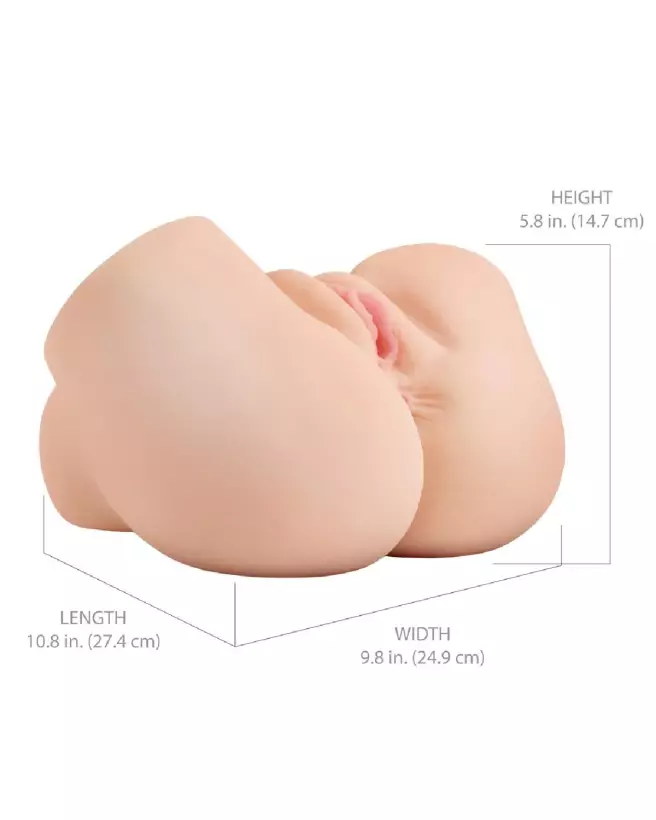 Masturbateur PDX Elite Back That Ass Light pour sensations réalistes et plaisir intense-6