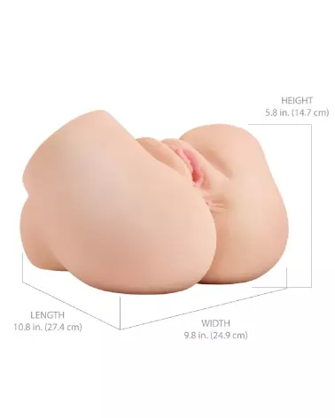 Masturbateur PDX Elite Back That Ass Light pour sensations réalistes et plaisir intense-6