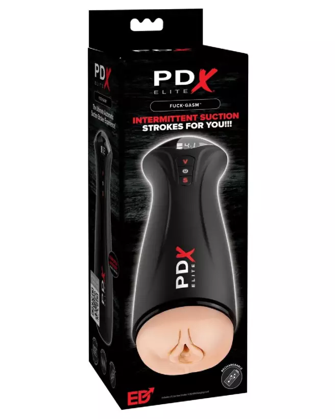 Image du PDX Elite Fuck-Gasm Light, masturbateur compact et discret pour plaisir intense-1