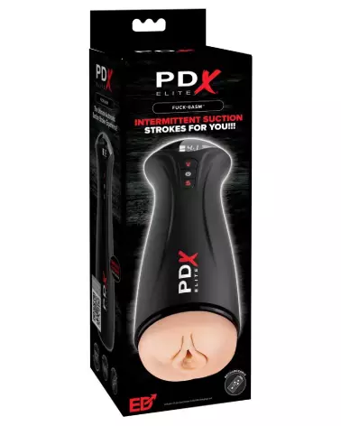 Image du PDX Elite Fuck-Gasm Light, masturbateur compact et discret pour plaisir intense-1