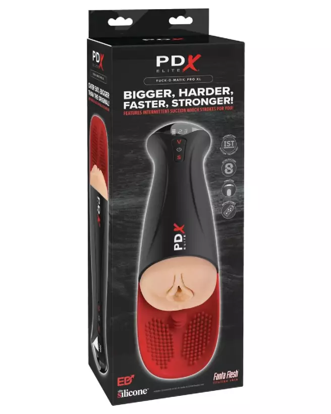 Image du PDX Elite Fuck-O-Matic Pro XL Light, masturbateur high-tech pour performance optimale-1