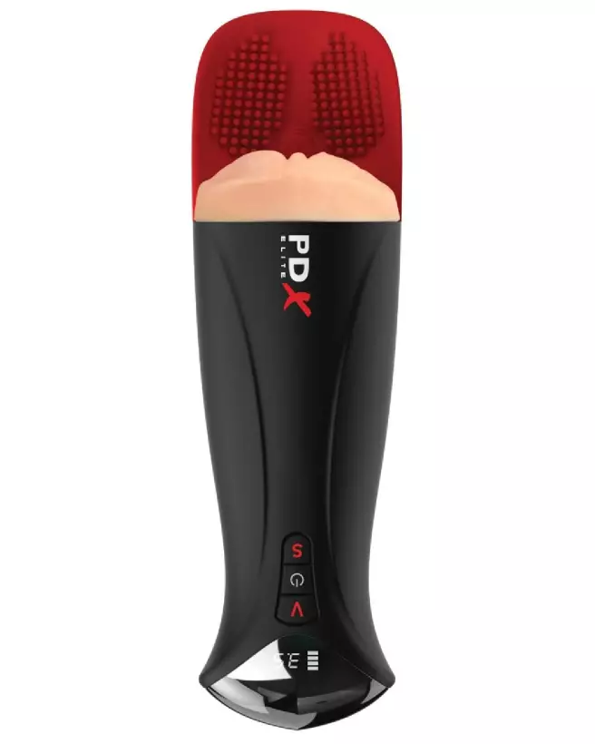 Image du PDX Elite Fuck-O-Matic Pro XL Light, masturbateur high-tech pour performance optimale-3