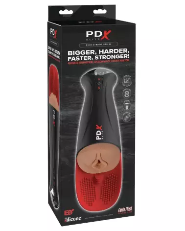 Image du PDX Elite Fuck-O-Matic Pro XL Brown, masturbateur réaliste haute performance-1