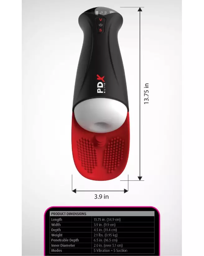 Masturbateur PDX Elite Fap-O-Matic Pro XL White en action, sensation réaliste et conception ergonomique-6