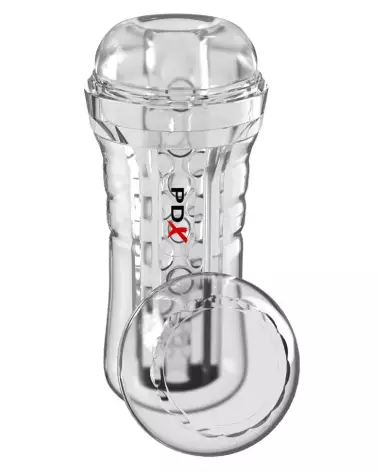 Image du PDX Elite ViewTube EZ-Grip Stroker, masturbateur ergonomique et réaliste-3