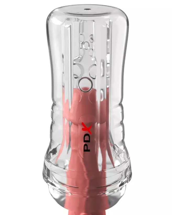 Image du PDX Elite ViewTube EZ-Grip Stroker, masturbateur ergonomique et réaliste-4