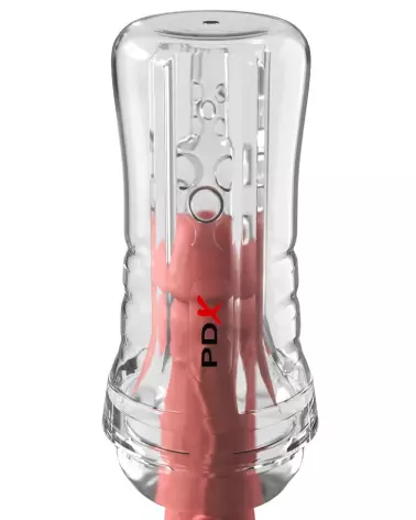 Image du PDX Elite ViewTube EZ-Grip Stroker, masturbateur ergonomique et réaliste-4