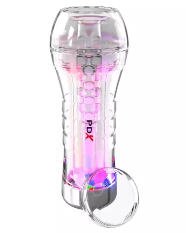 Image du masturbateur PDX Elite ViewTube XXL See-Thru Cle, design transparent et ergonomique-2