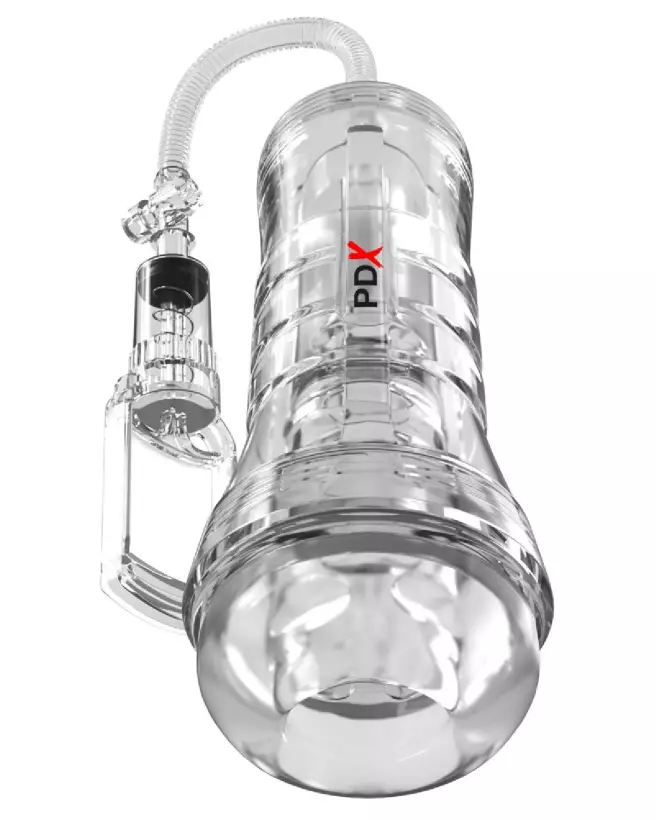 Image du Masturbateur PDX Elite ViewTube Vac XXL Clear - Conception Transparente et Innovante-2