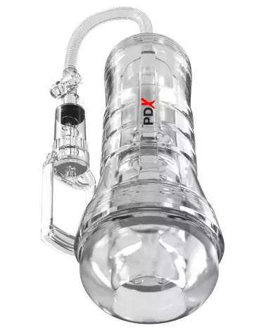 Image du Masturbateur PDX Elite ViewTube Vac XXL Clear - Conception Transparente et Innovante-2