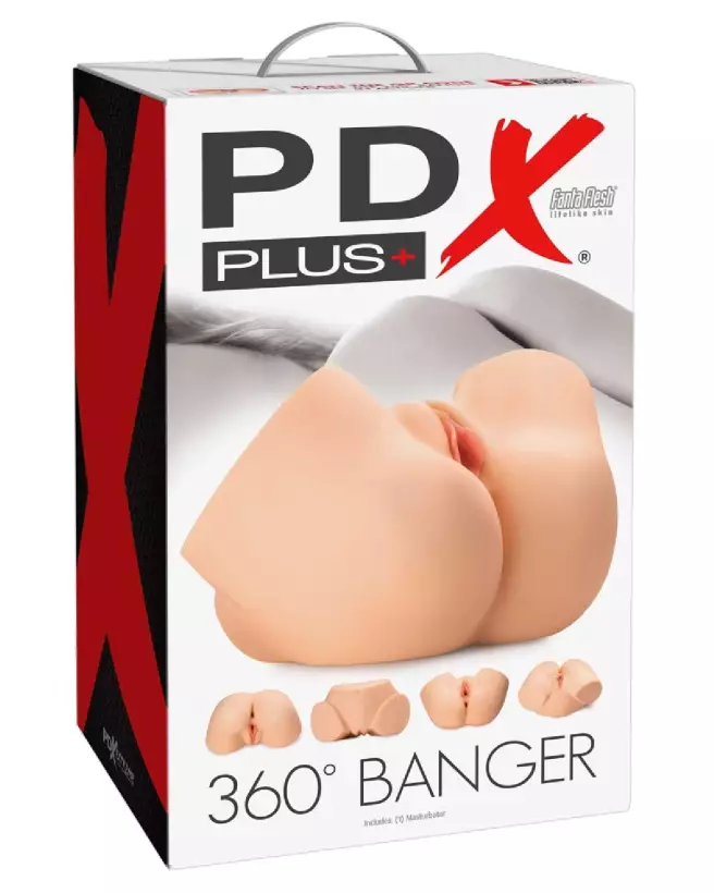 Image PDX Plus 360° Banger Light, masturbateur innovant rotatif pour homme-1