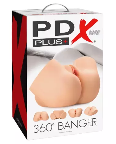 Image PDX Plus 360° Banger Light, masturbateur innovant rotatif pour homme-1
