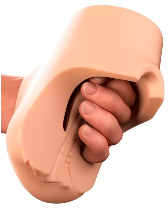 Image du masturbateur PDXP Double Pounder Vibrating de PDX Plus, sensation réaliste et vibrations puissantes-7