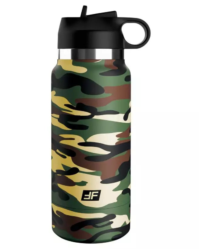 Masturbateur PDX Plus FapFlask Happy Camper Fros en action-3