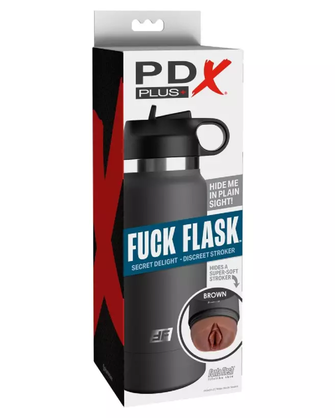 Image du Masturbateur PDX Plus FuckFlask Secret Delight B, jouet intime discret et réaliste-1