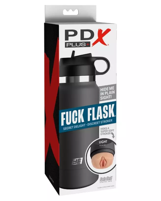 Image du Masturbateur PDX Plus FuckFlask Secret Delight L, jouet intime discret et réaliste-1