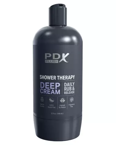 Image du Masturbateur PDX Plus Shower Therapy Deep Cream, sensation réaliste et intense-3