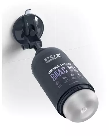 Image du Masturbateur PDX Plus Shower Therapy Deep Cream, sensation réaliste et intense-4