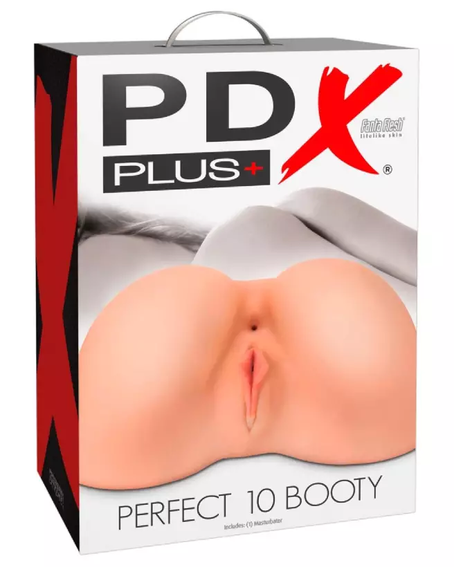 PDX Plus Perfect 10 Booty Light Masturbateur Réaliste-1
