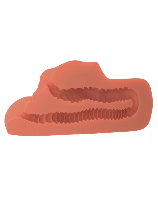 Image du PDX Plus PP Double Stroker Tan, masturbateur réaliste et durable-4