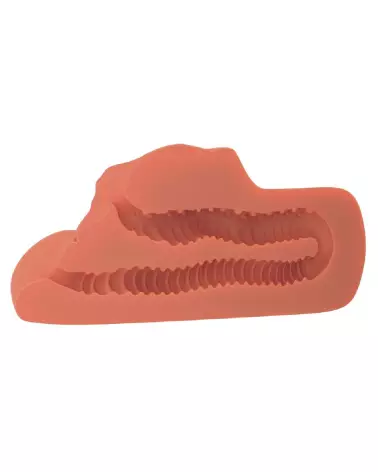 Image du PDX Plus PP Double Stroker Tan, masturbateur réaliste et durable-4
