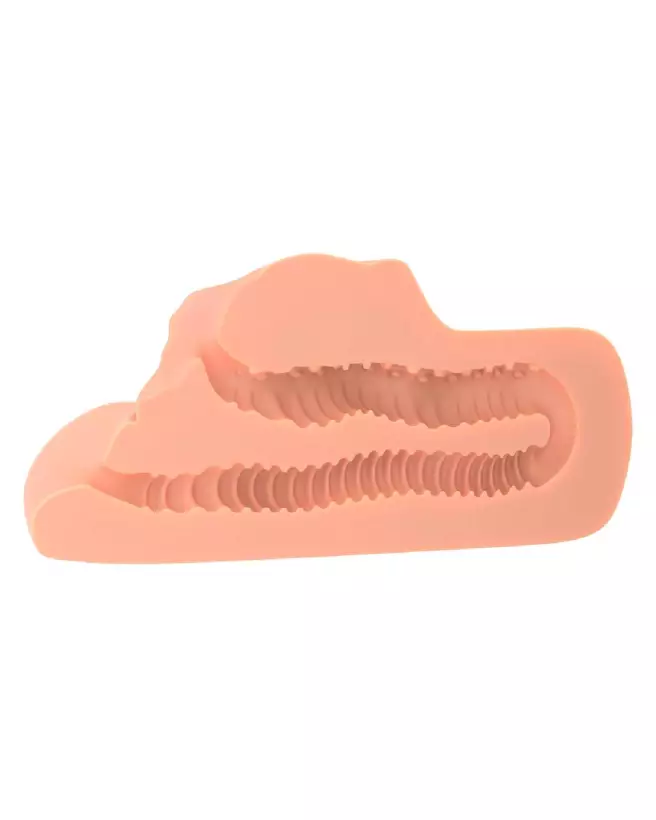 Image du masturbateur PDX Plus PP Double Stroker Lig, double sensation, texture ultra réaliste-4