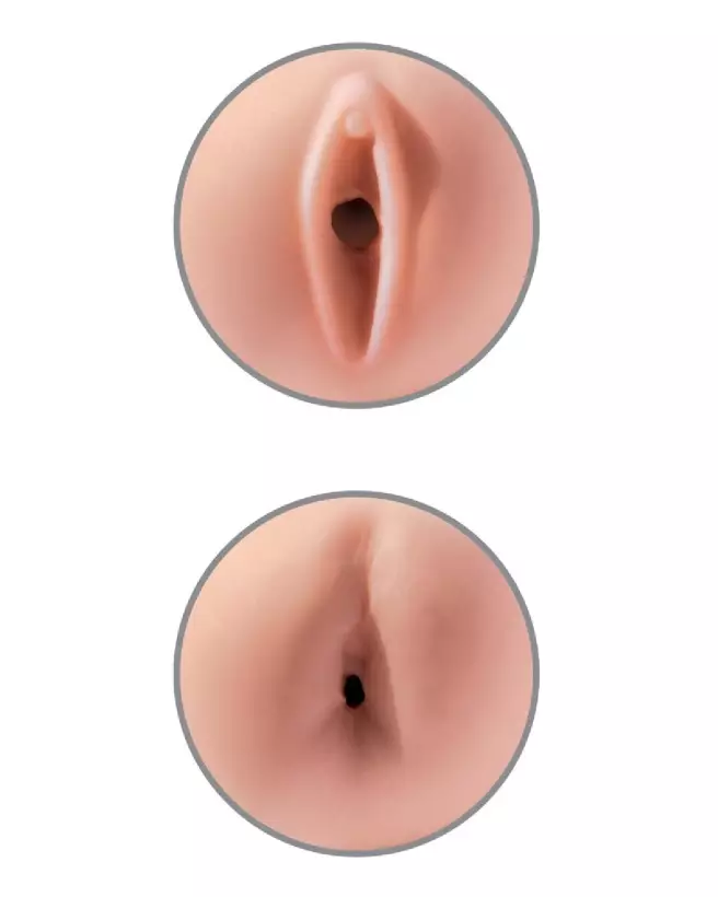 Image du Masturbateur PET Tight Grip Pussy&Ass de Pipedream Extreme Toyz, texture réaliste-5