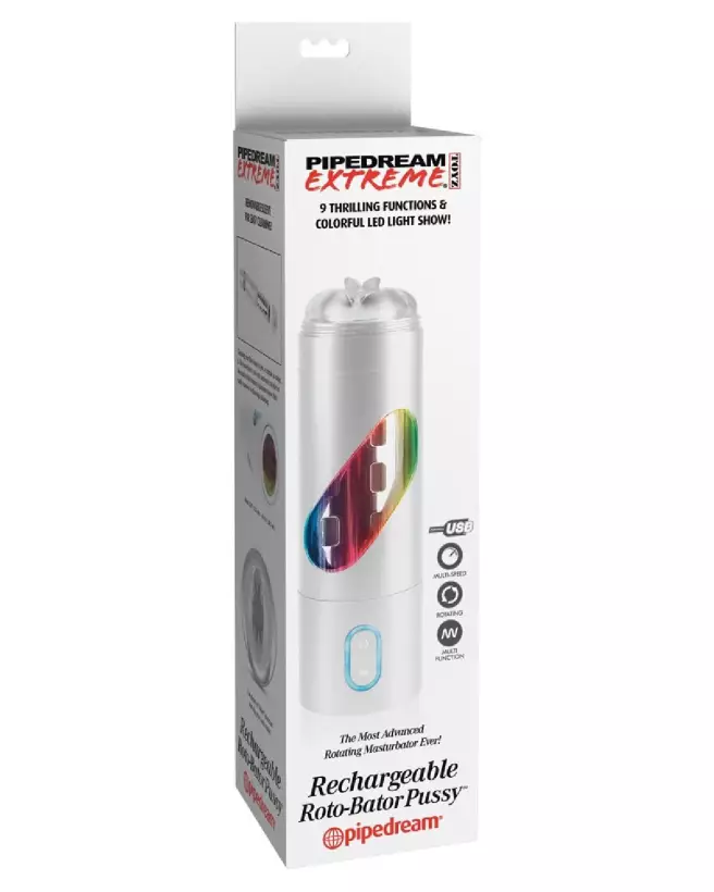 Image du Masturbateur Pipedream Extreme Toyz Roto-Bator Pussy - Performance optimisée pour plaisir intense-1