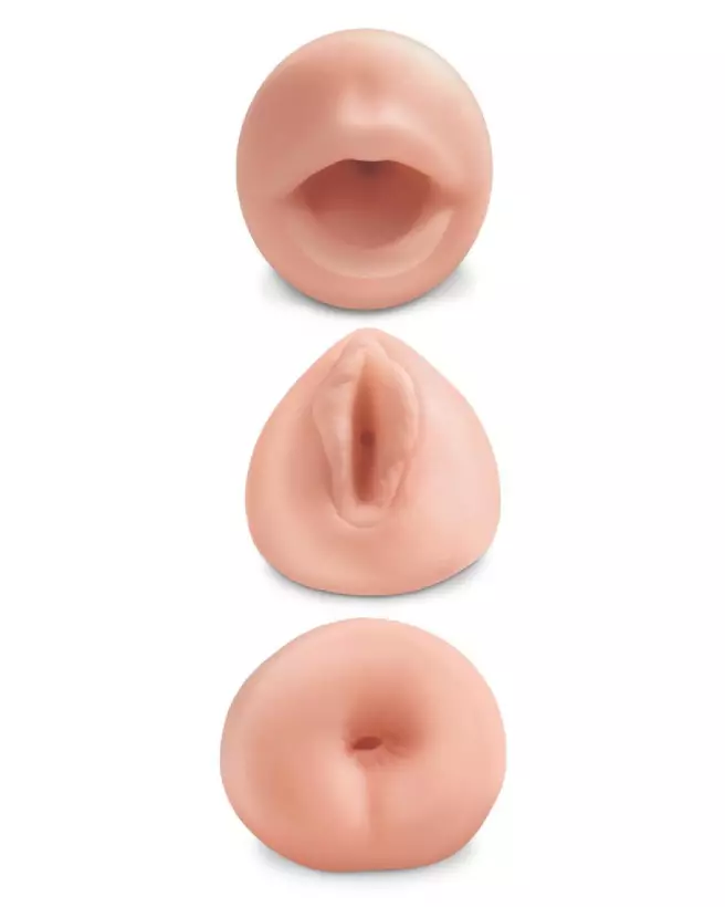 Image du Masturbateur PET All 3 Holes de Pipedream Extreme Toyz, triple stimulation-3