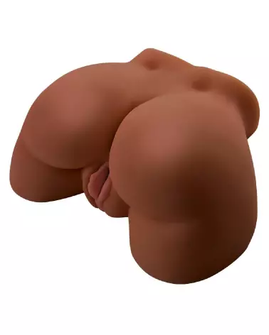 Masturbateur Vibrant PET Ass Brown de Pipedream Extreme Toyz en action-2