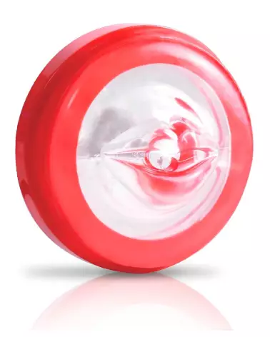 Image du Masturbateur Mega-Bator Mouth Red/Clear par Pipedream Extreme Toyz, stimulation réaliste-4